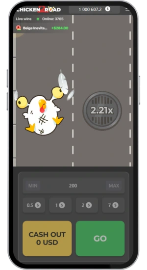 Poulet écrasé après crash